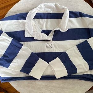 Women’s Cotton On Striped Cropped Long Sleeve Size XL